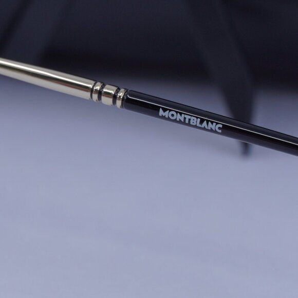 Montblanc MB0129O 004 Aviator Eyeglasses 52mm – Gold - Picture 8 of 12